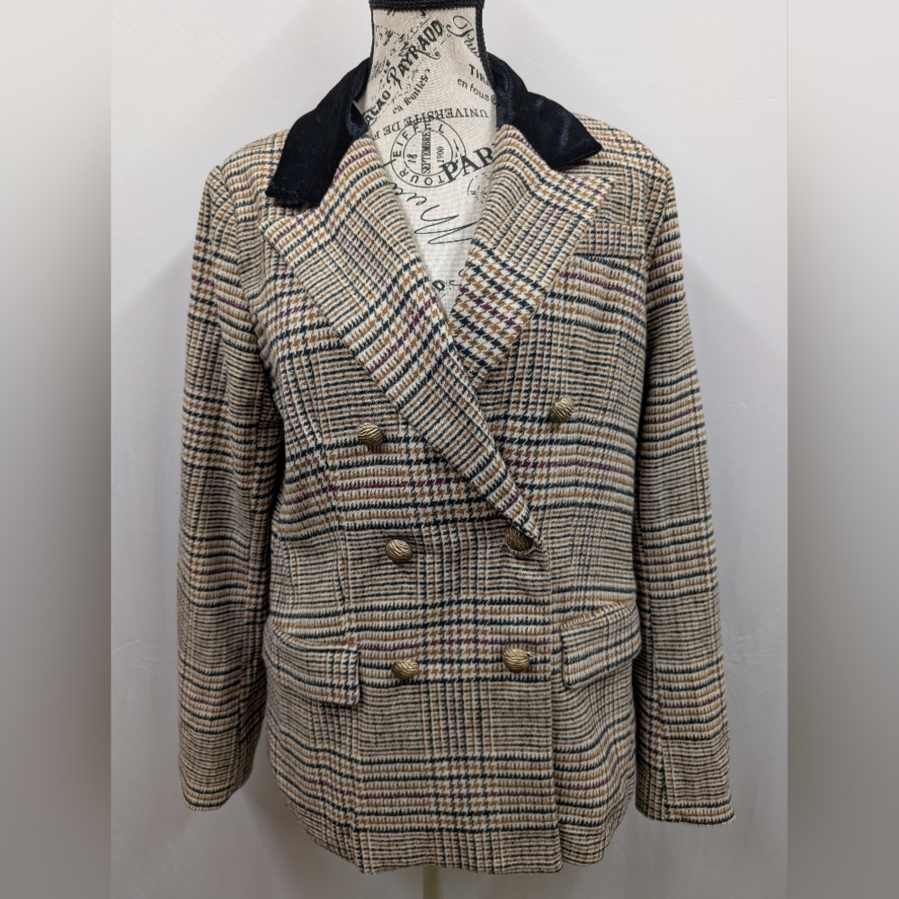 Forever 21 Plaid Double-Breasted Women's Jacket